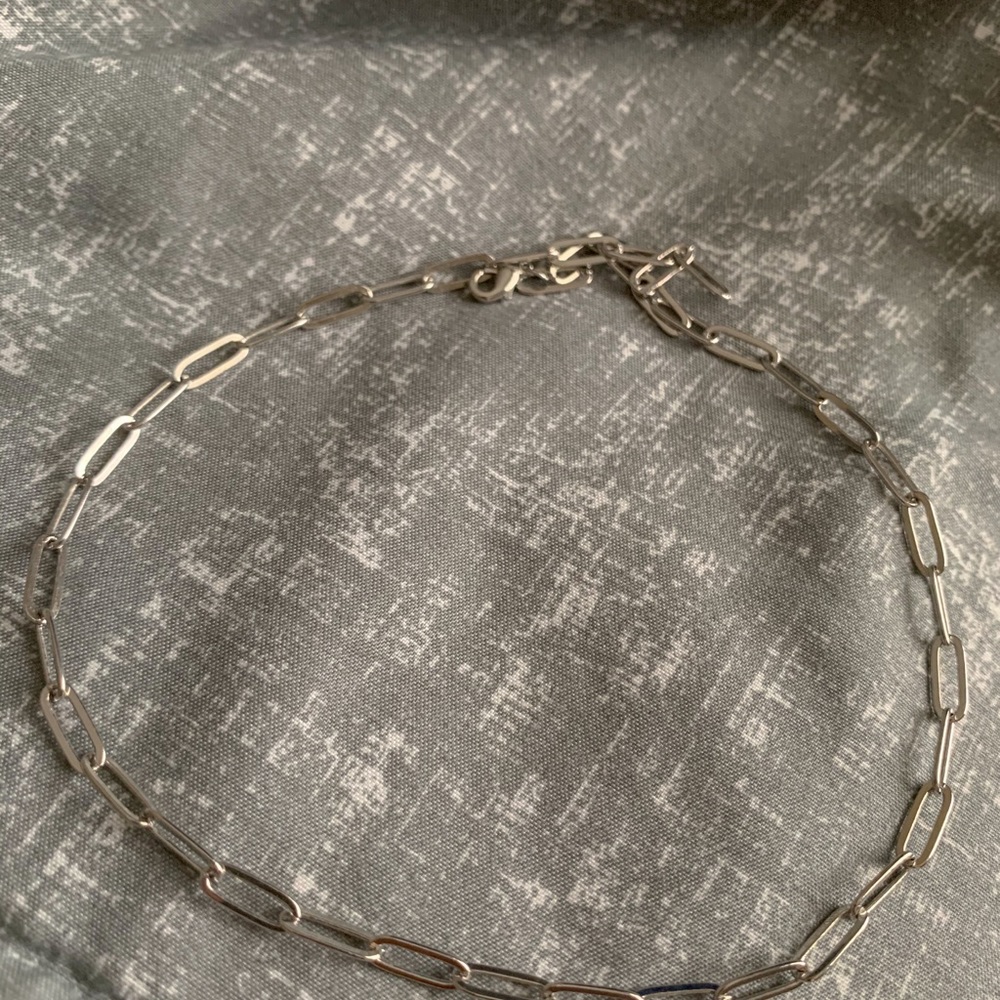 Silver Paperclip chain - Picture 2 of 3